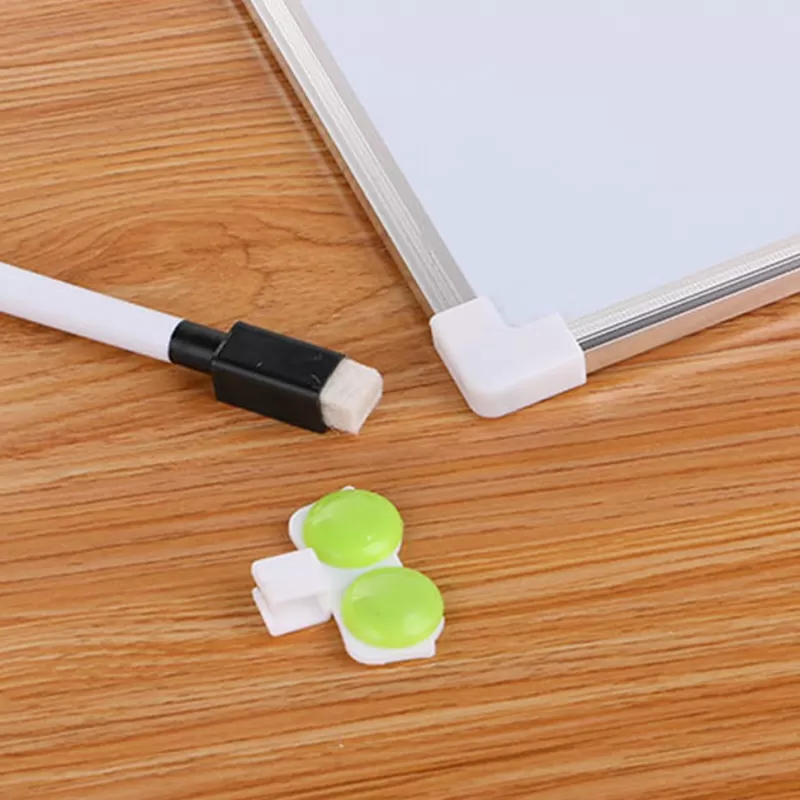 Hot SOC Double Side Magnetic Whiteboard Office School Dry Erase Writing Board Pen Magnets Buttons